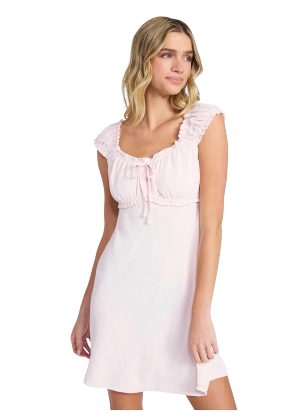 NEW No Boundaries fit and flare pink cameo dress - XXL